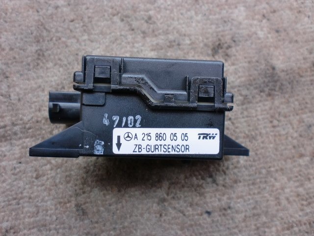 * Benz CL55 AMG KOMPRESSOR W215 03 year 215374 belt * sensor computer ( stock No:A09096) (5682)