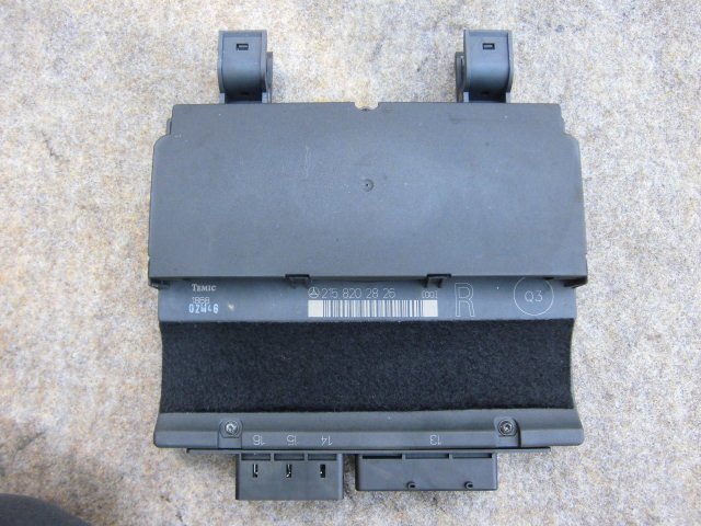 * Benz CL55 AMG KOMPRESSOR W215 03 year 215374 left front power seat computer (5682) (5682)