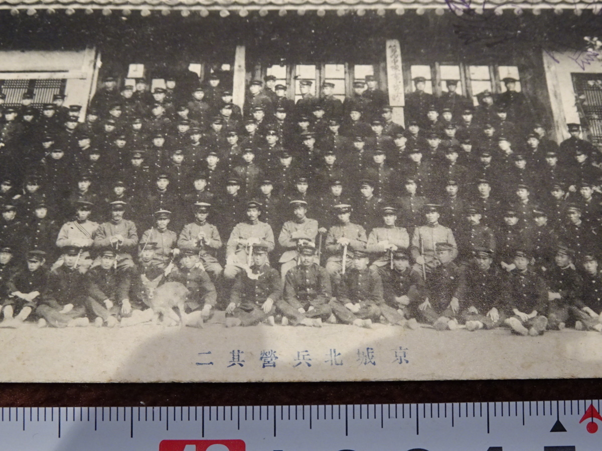 格安お得rarebookkyoto h415　朝鮮　京城北兵営記念　　絵葉書　1910　年　京城　　満州事変　李朝　白磁 花鳥、鳥獣