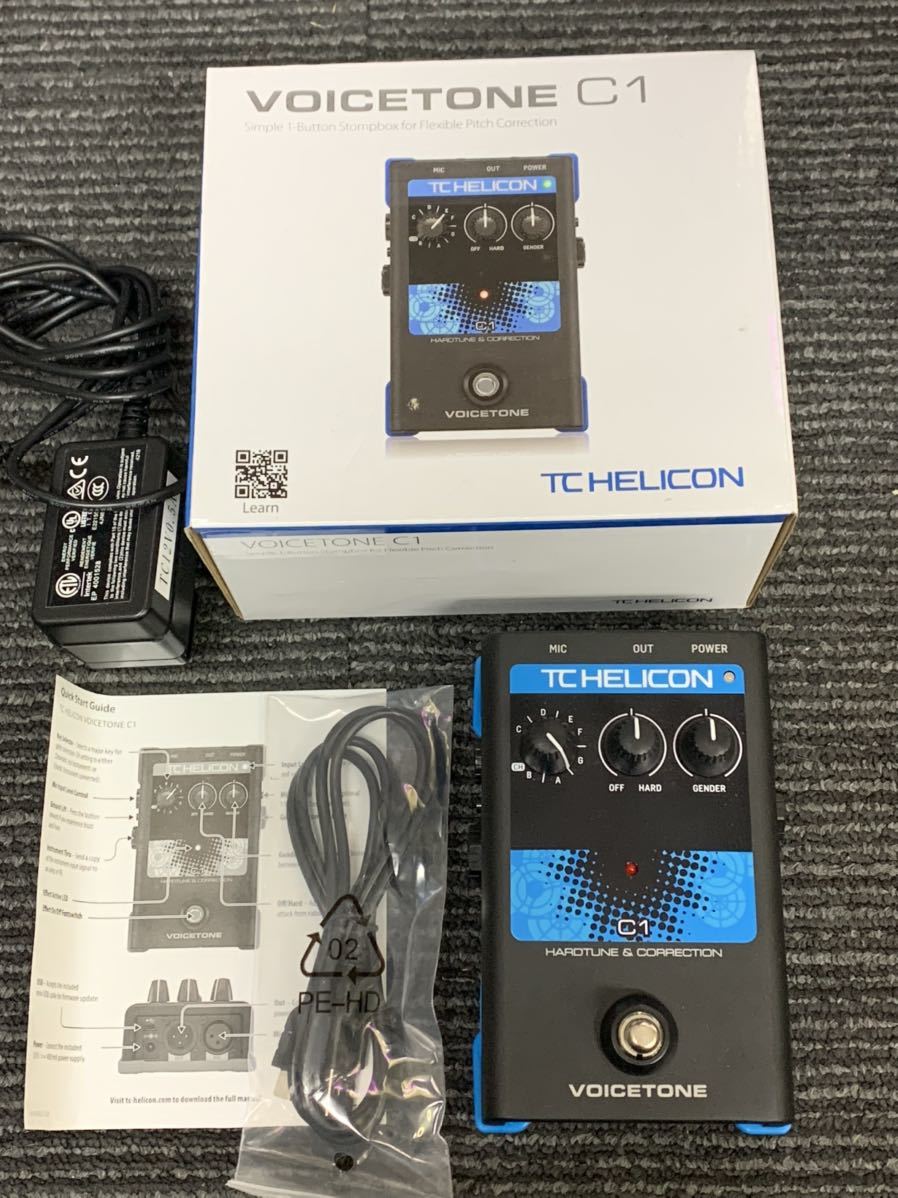 美品 TC HELICON VOICETONE C1 ピッチ補正/ハードチューン www.lram-fgr.ma