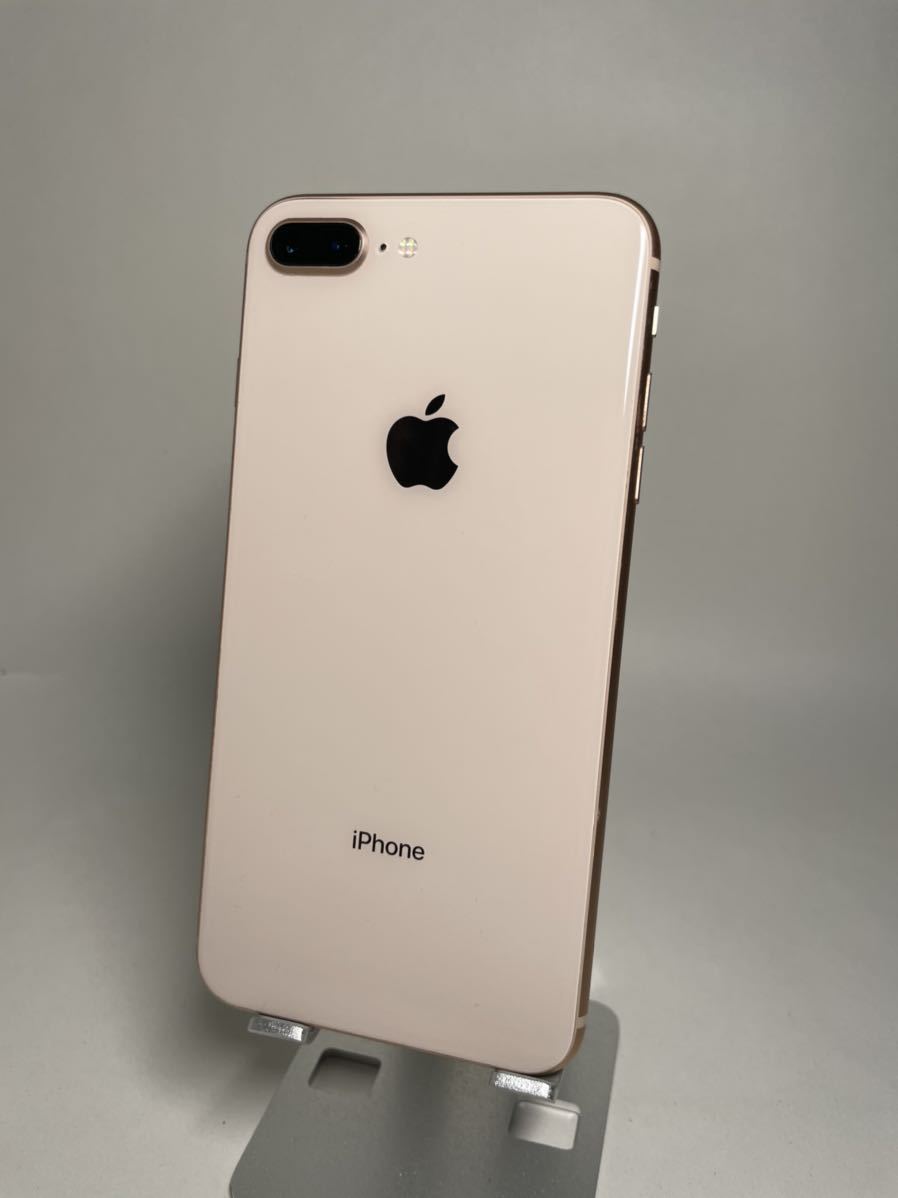☆美品☆iPhone8Plus 256GB ゴールド/シムフリー/大容量3300mAh新品