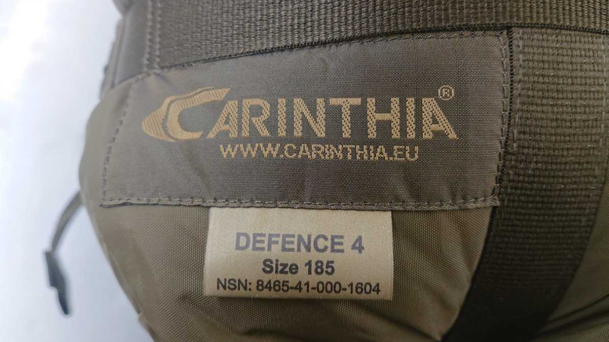 カリンシア ディフェンス4 Mサイズ 寝袋 prorecognition.co