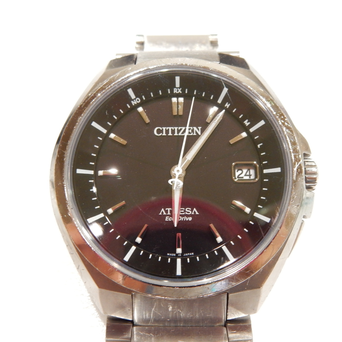 1円～CITIZEN シチズン アテッサ H110-T016308 エコドライブ 電波