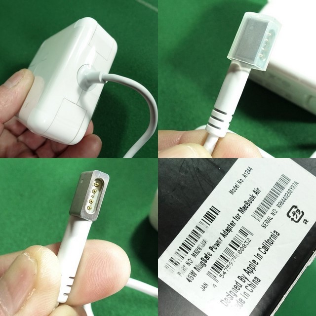 VApple оригинальный MacBook Air AC источник питания адаптор MacBook Air 45W MagSafe Power Adapter почти не использовался!!!V
