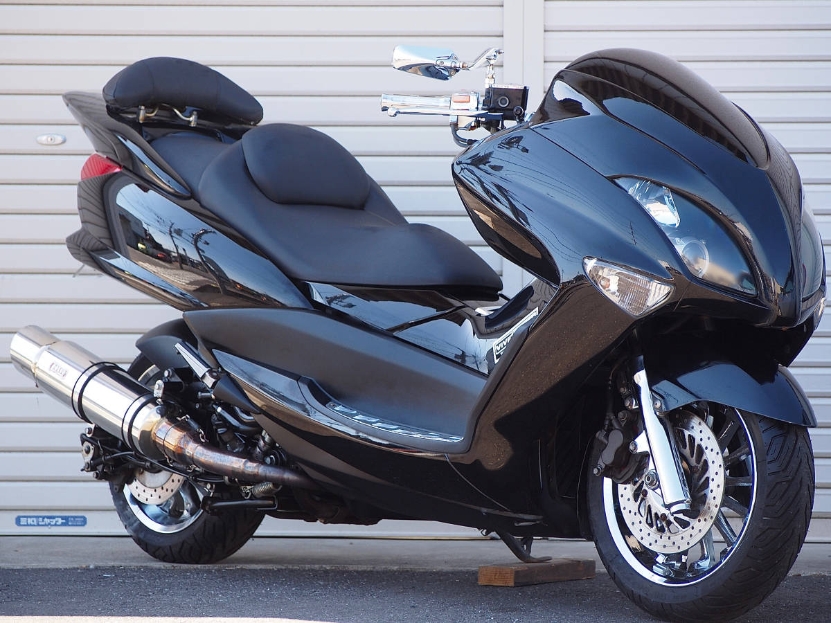 ○YAMAHA○マジェスティ250-4○SG20J○4D9○YsGEARインチアップ