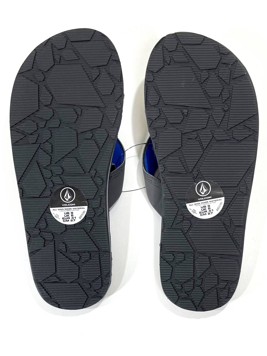 VOLCOM ボルコム V0811520BCB メンズUS11 29cm ビーチサンダル BeachSandal ビーサン 大きい靴 キングサイズ ヴォルコム 新品即決 送料無料の画像7