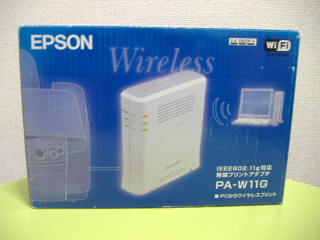 EPSON 無線USBプリントサーバ PA-W11G(プリントサーバー)｜売買されたオークション情報、yahooの商品情報をアーカイブ公開