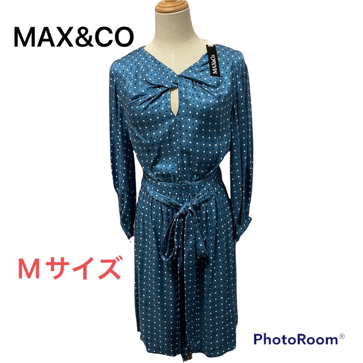 ロングワン Max & Co. - MAX &Co ワンピース ピンク マックスアンド 