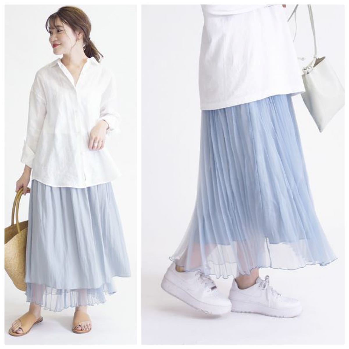  beautiful goods SHIPS reversible washer pleated skirt regular price 12980 jpy 36