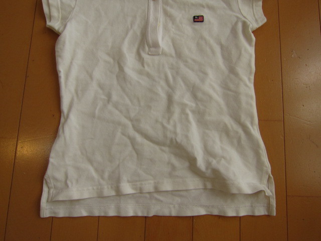  Polo Ralph Lauren polo-shirt white lady's size S