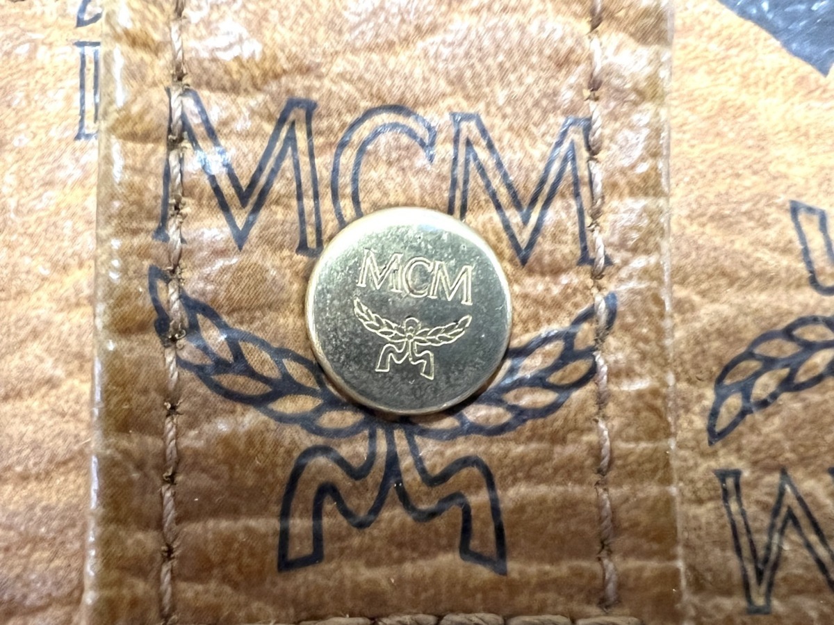 送料無料！】MCM エム・シー・エム ヴィセトス柄 総柄 トートバッグ