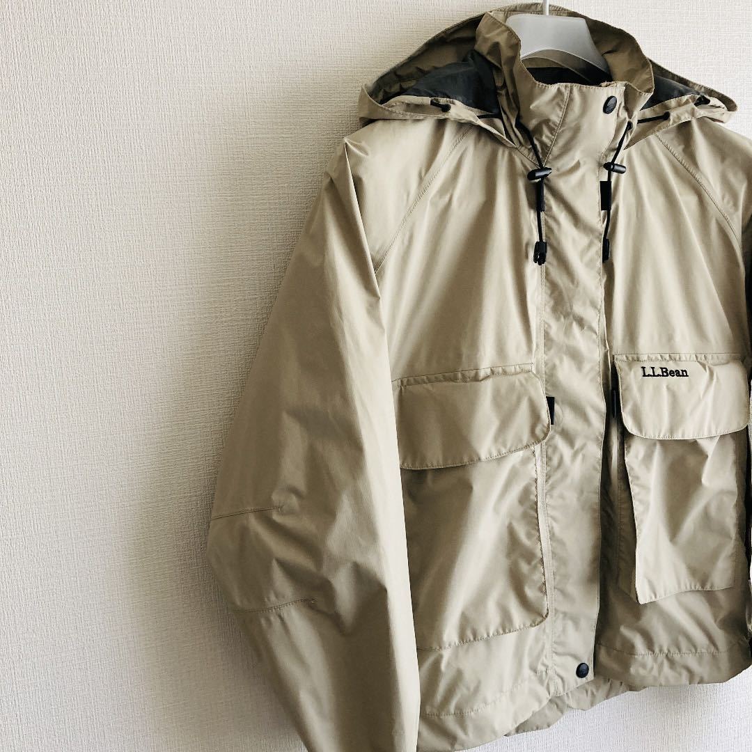 超歓迎】 90s USA L.L.Bean GORE-TEX WADING ジャケット L ナイロン