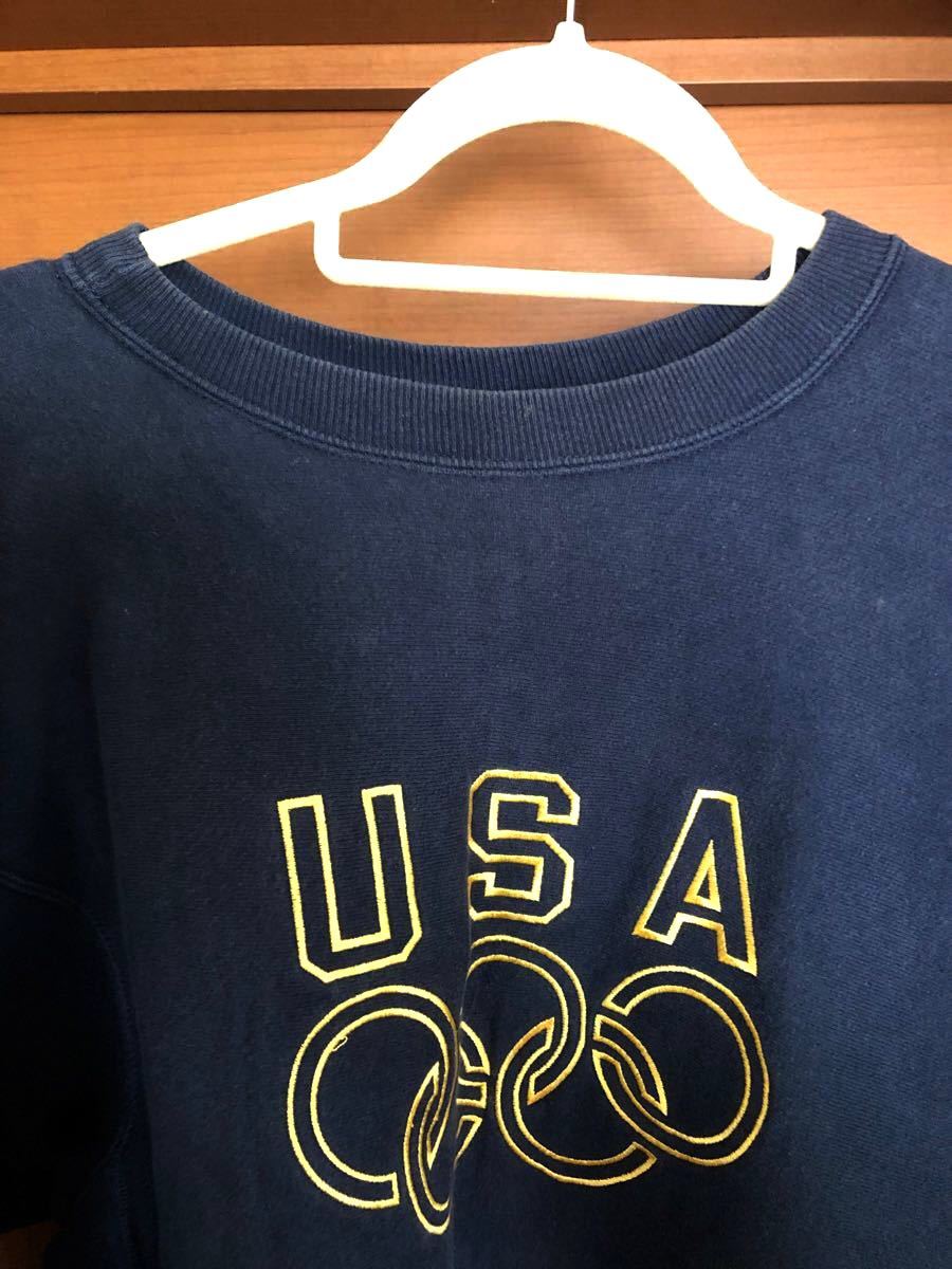 オンラインストア激安  オリンピック チャンピオンリバースウィーブ vintage】USA 【90's スウェット