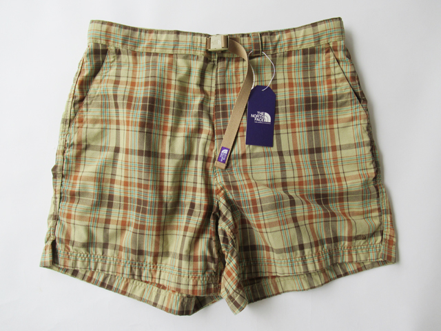 THE NORTH FACE PURPLE LABEL Madras Field Shorts サイズ36 マドラスチェック柄ショートパンツ/  ノースフェイスパープルレーベルナナミカ