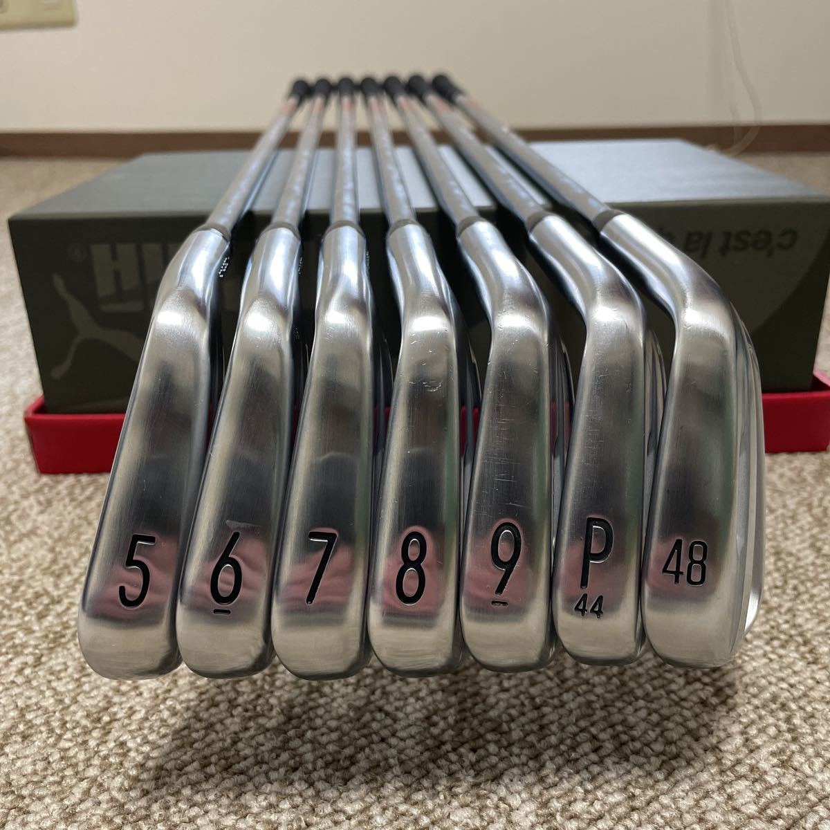 美品 タイトリストアイアン Titleist T100s 2021 5番から48度 7本