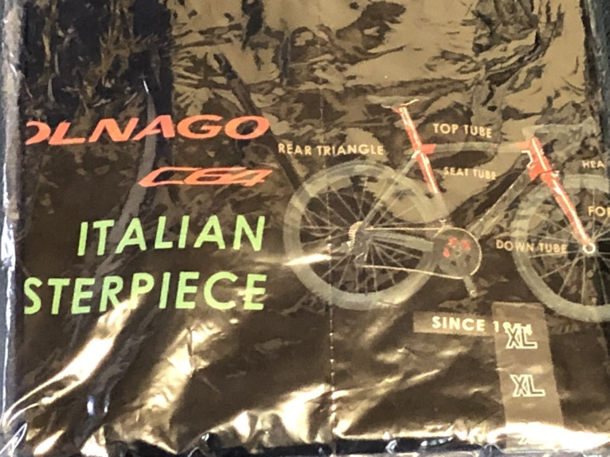 新品即決！★XLサイズ★バイシクル★COLNAGO★Tシャツ黒★コルナゴ★自転車の画像2