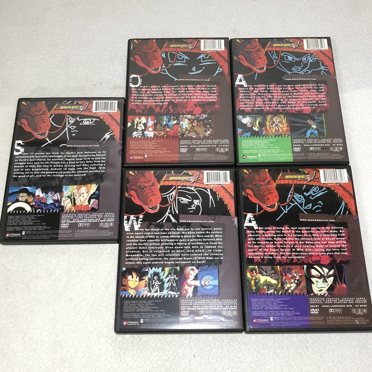 DVD-BOX ドラゴンボールGT 海外版 2点セット 英語/日本語音声(た行)｜売買されたオークション情報、yahooの商品情報をアーカイブ公開 -  オークファン（aucfan.com）