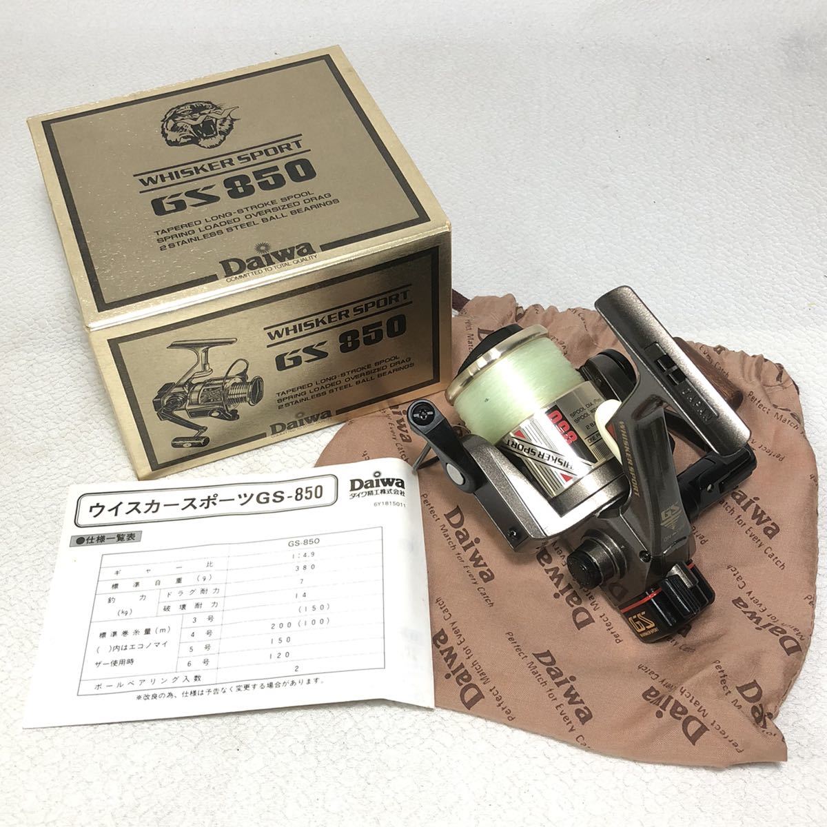 Yahoo!オークション - 4 美品 DAIWA ダイワ ウィスカースポーツ Yahoo!オークション - 4 美品 DAIWA ダイワ ウィスカースポーツ