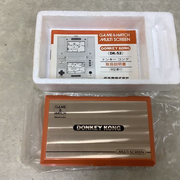 1円~ ジャンク ゲームウォッチ DK-52 マルチスクリーン ドンキー