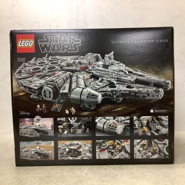 1円～ 同梱不可 □ 未開封 LEGO レゴ スターウォーズ 究極のコレクターシリーズ 75192 ミレニアムファルコン_画像2