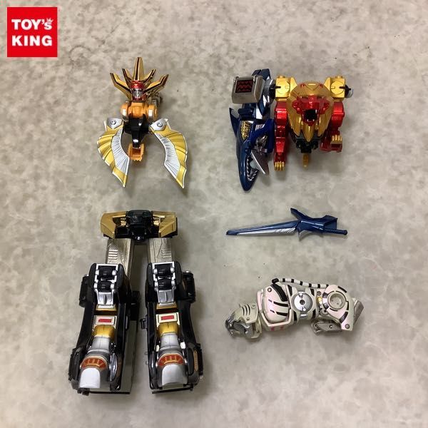 1円~ 箱無 バンダイ DX超合金 百獣戦隊ガオレンジャー 百獣合体 DX ...