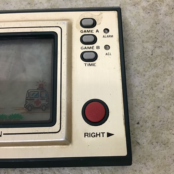 1円～ ジャンク GAME&WATCH ゲームウォッチ FR-27 ファイヤー_画像4