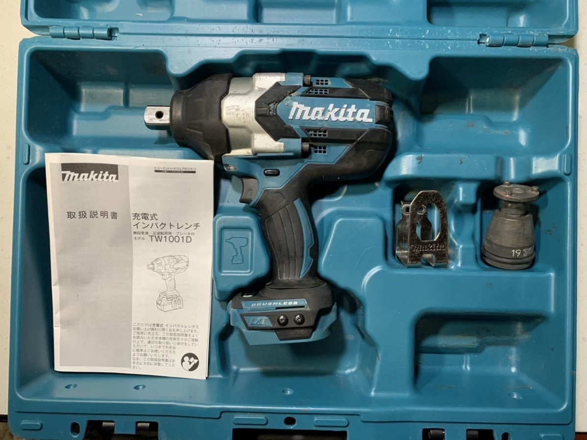 現品限り一斉値下げ!】 インパクトレンチ-中古品 マキタ TW1001D 18V ストリートファイター6 マキタ インパクトレンチ TW1001D 18V makita 工具/メンテナンス