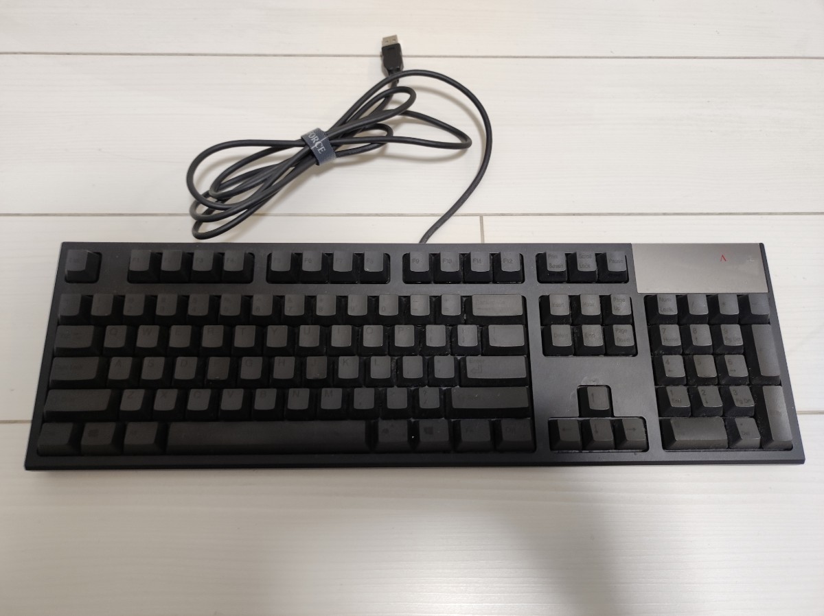 東プレ REALFORCE R2-USV-BK　キーボード