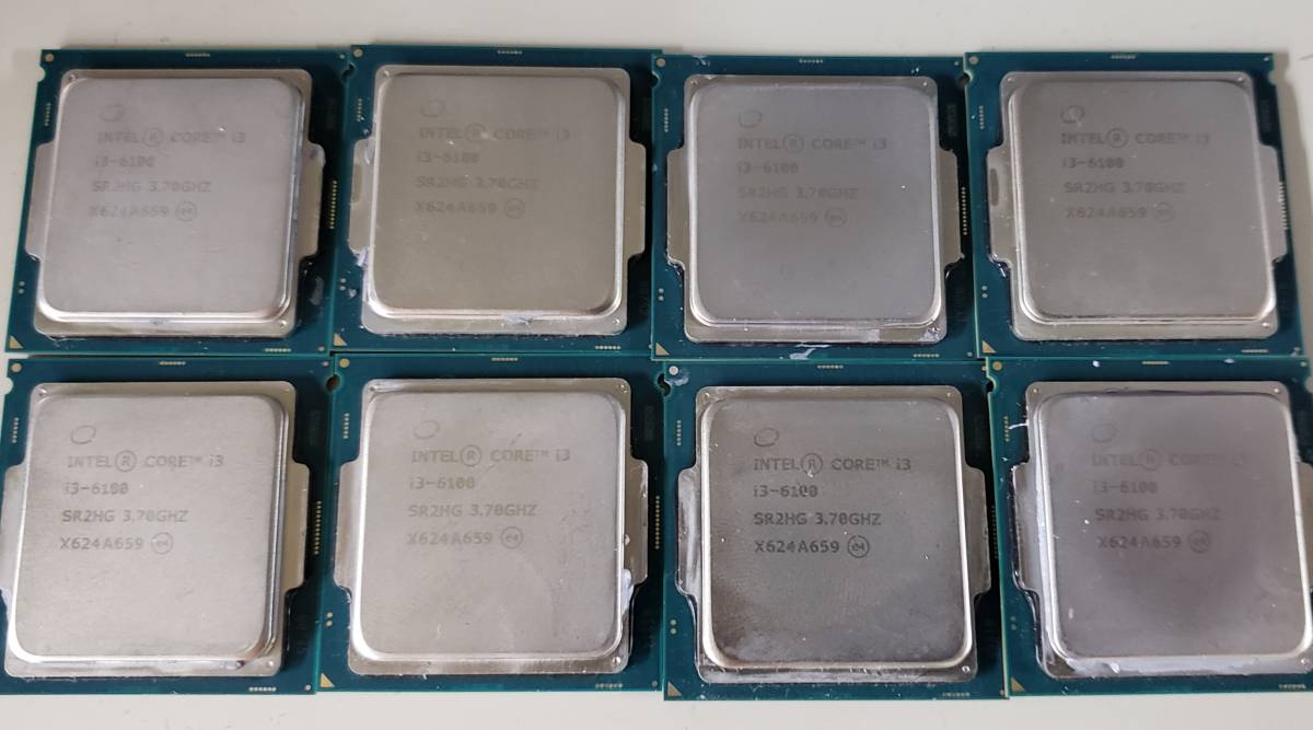 最大42%OFFクーポン INTEL core i3-7100×9枚 i3-6100×3枚