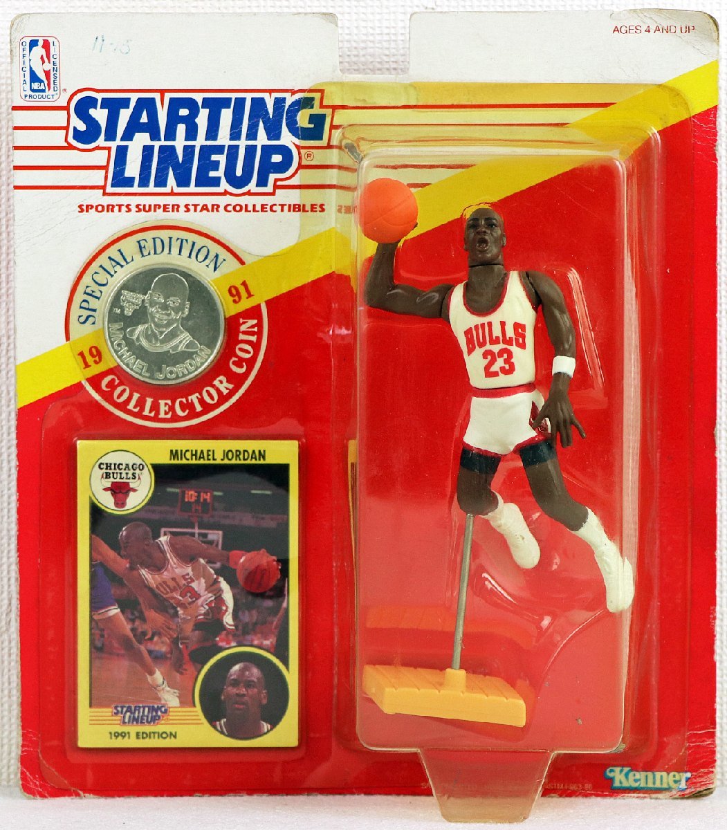 マイケル ジョーダン フィギュア kenner starting lineup-