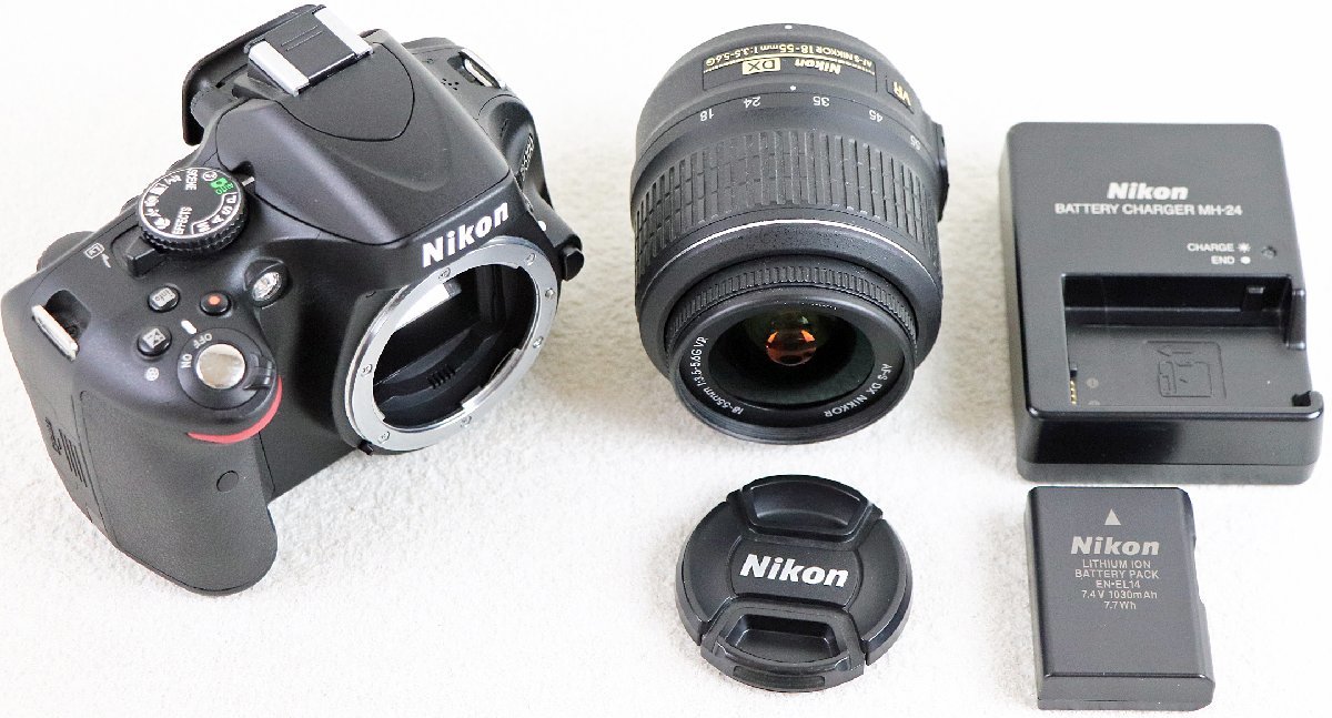 S ジャンク品 デジタルカメラ D5100 ニコン/Nikon レンズ AF-S NIKKOR 18-55mm F/3.5-5.6G VR 充電器  充電池 レンズキャップつき(ニコン)｜売買されたオークション情報、yahooの商品情報をアーカイブ公開 - オークファン（aucfan.com）