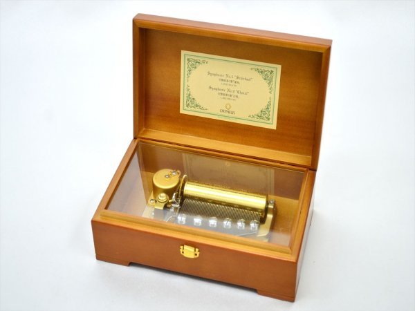 KM351○品○サンキョー ORPHEUS オルフェウス オルゴール 50弁 「運命