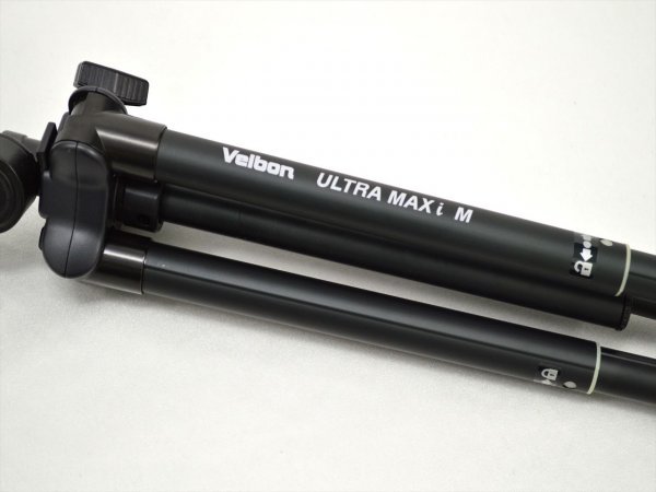 TE14○中古品○Velbon ベルボン ULTRA MAXi M 三脚 + PHD-31Q 雲台