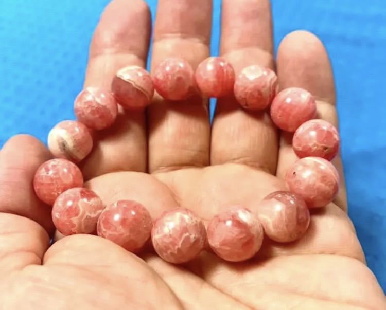 インカローズ ブレスレット(特大13mm玉) ceratinxd.com