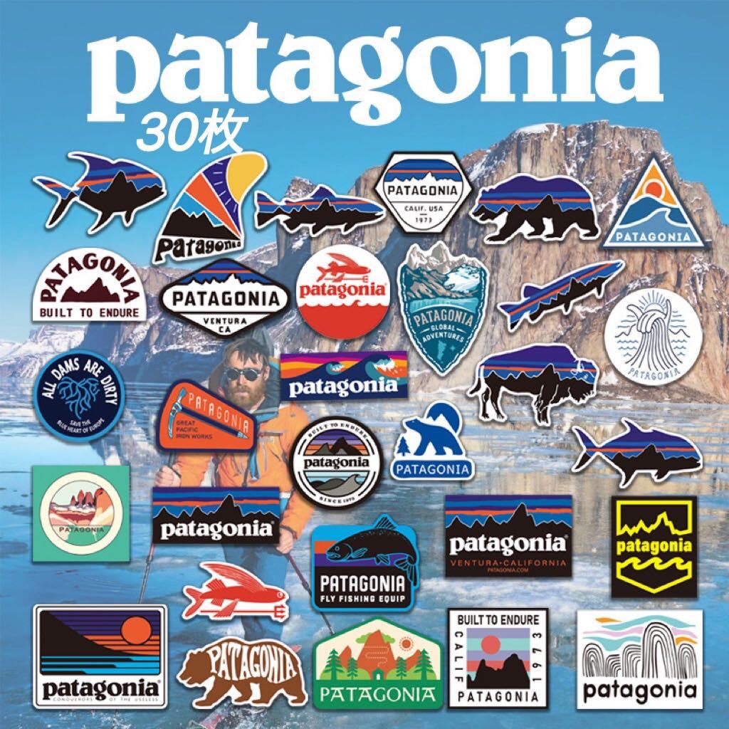 パタゴニア 防水ステッカー patagonia  