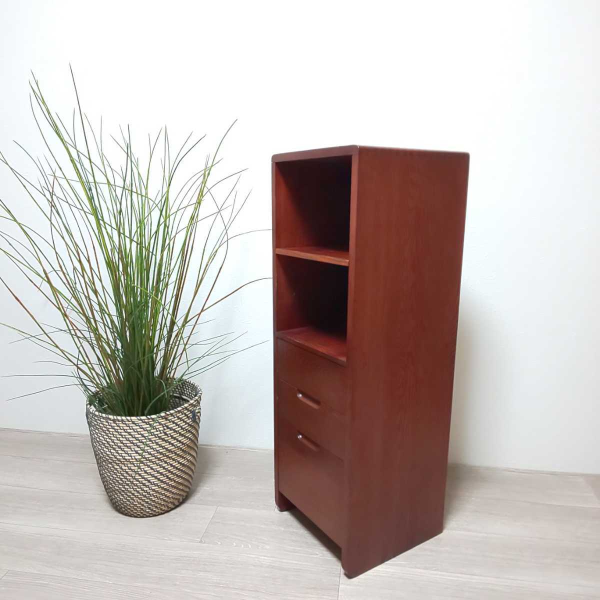 スリムチェスト 無垢材 ビンテージ調 和家具 | alianzasuiza.org
