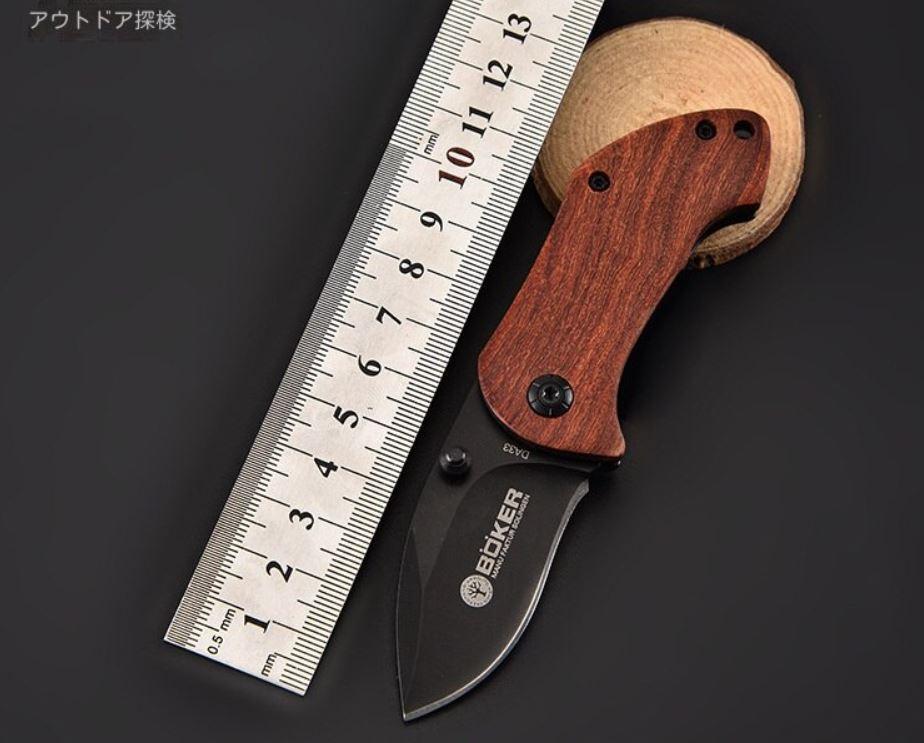 【新品未使用】アウトドア 小型ポケットナイフ 釣り キャンプ サバイバル コレクション 折りたたみナイフ