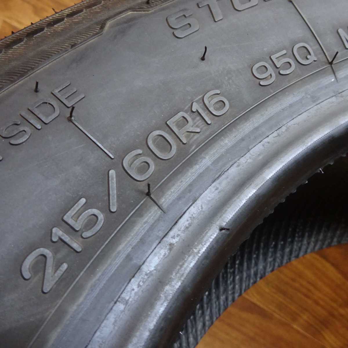 ■4本SET!■NO,A6589■会社宛 送料無料■215/60R16 95Q■ナンカン CORSAFA■冬 ウィンダム エスティマ クラウン マークX オデッセイ CX-3_画像6