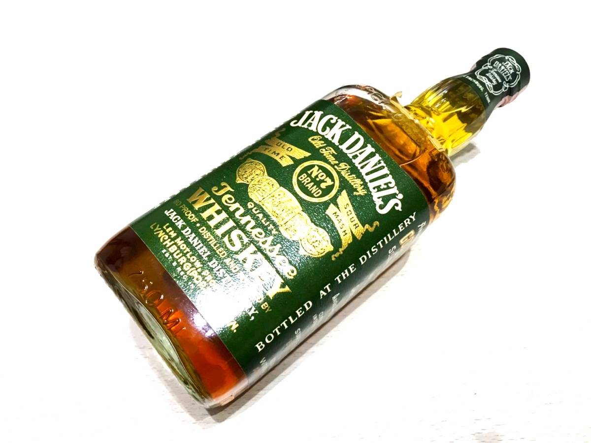 未開栓 ジャックダニエル グリーンラベル NO7 容量750ml 40% JACKDANIELS GREEN ウイスキー WHISKY 古酒 バーボン  新品