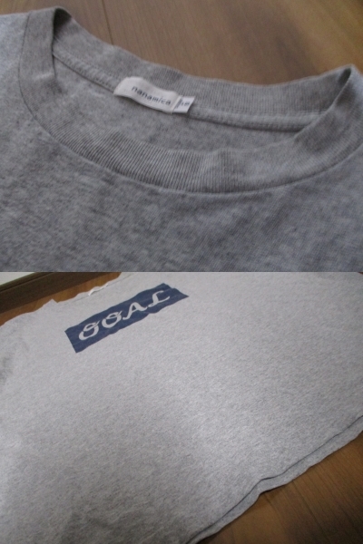 日本製 nanamica ナナミカ OOAL Tシャツ Sサイズ オーバー_画像4