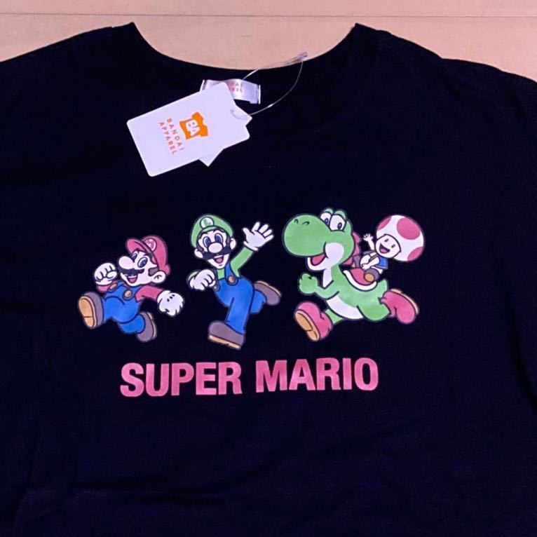 【LLサイズ】 新品 限定 スーパーマリオ Tシャツ/日本 任天堂 Switch ファミコン クッパ ヨッシー ルイージ ピノキオ ドンキーコング b_画像1