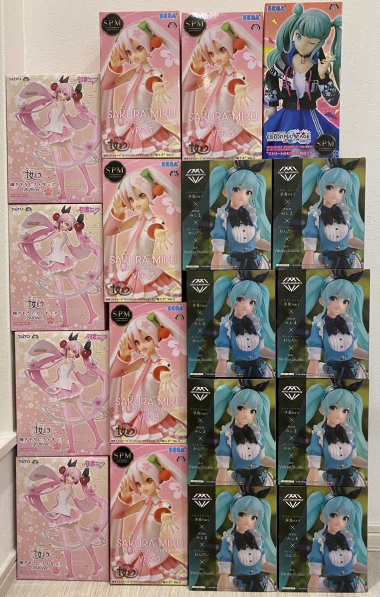 初音ミク 桜ミク フィギュア 18体セット www.falconofs.com