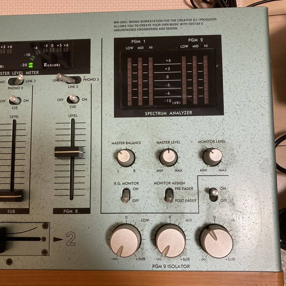 Vestax ベスタックス MW-3000 DJミキサー ミキサー MIXING Vestax ベスタックス MW-3000 DJミキサー ミキサー MIXING