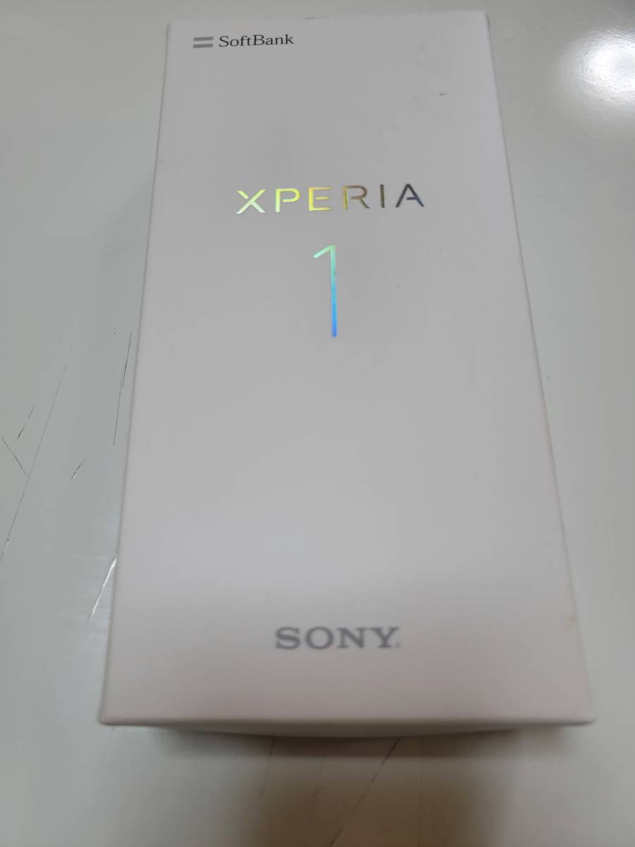 SONY Xperia1 802SO パープル SoftBank SIMロック解除済み(Android 