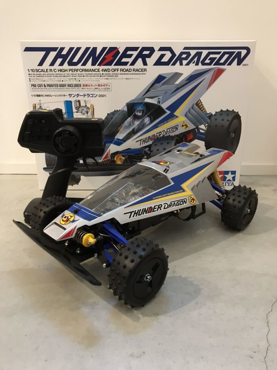 新品即決)タミヤ サンダードラゴン2021 未組立 (塗装&カット済みボディ 新品即決)タミヤ サンダードラゴン2021 未組立 (塗装&カット済みボディ