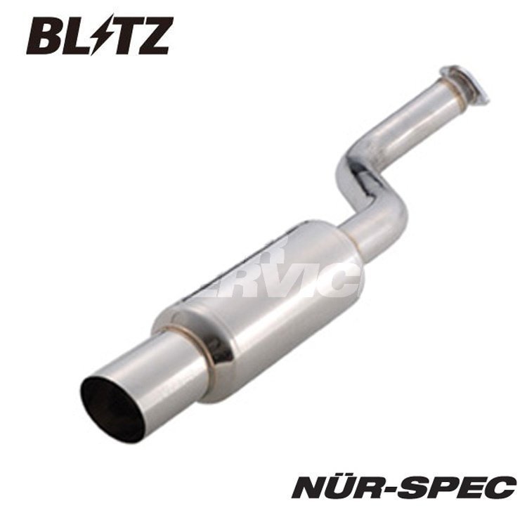ブリッツ ティーダ C11 マフラー S MN2100 BLITZ NUR-SPEC S ニュルスペック