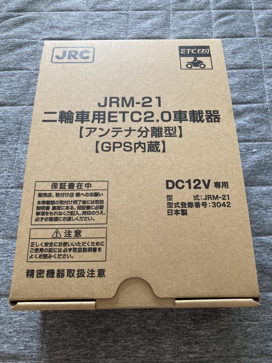 日本無線 JRM-21 新品 バイク オートバイETC2.0車載器 バイク用ETC
