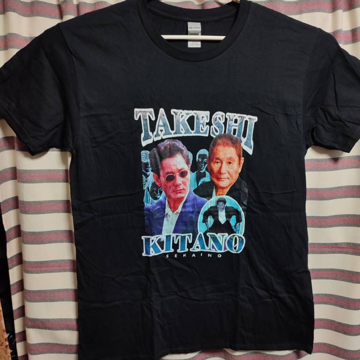  Beat Takeshi north .. LAP T-shirt RAP tee [ free shipping ]