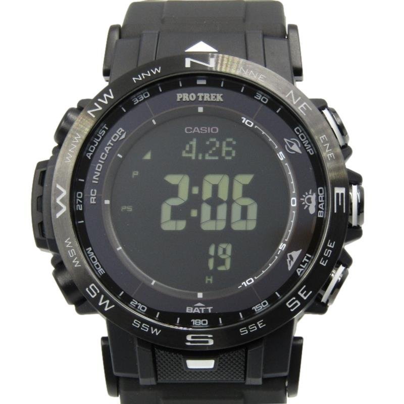 美品 CASIO カシオ PRW-30Y-1BJF PRO TREK プロトレック クライマー