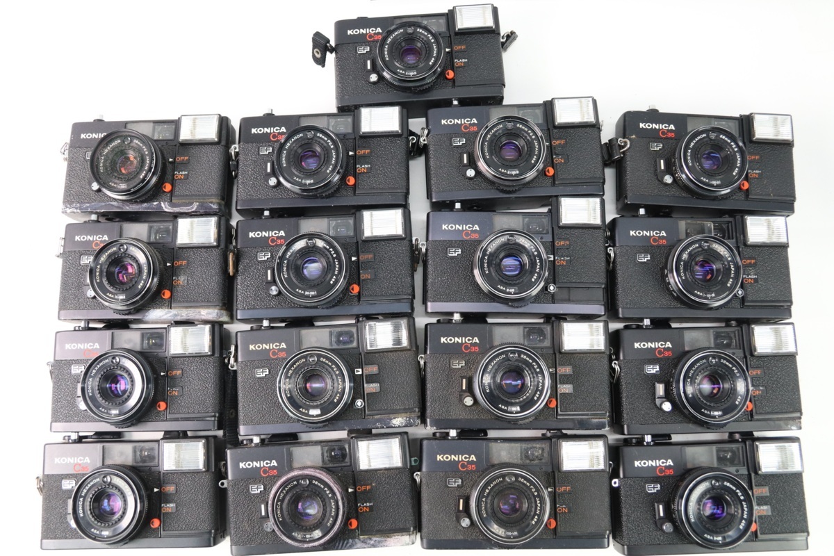 17点】KONICA コニカ C35 EF HEXANON 38mm F2.8 コンパクトフィルム